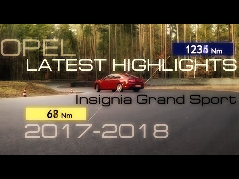 Opel Insignia Grand Sport 2017 Review and Driving dynamics