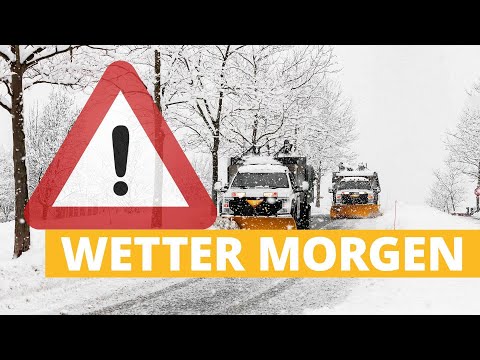 Wetter morgen: Sturm- & Schneetief ELLI fährt volles Programm