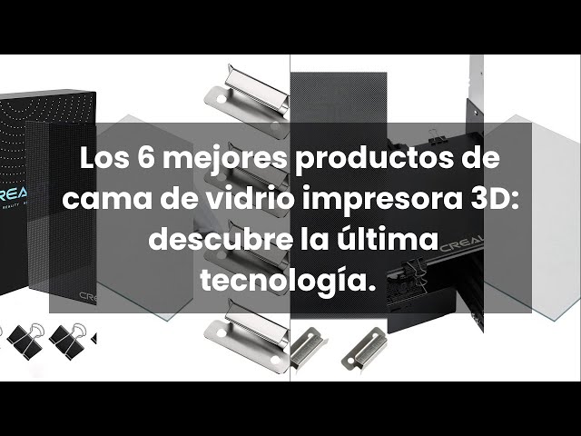 Vídeo relacionado con IdeaFormer Cama Vidrio 220x220x4mm,Profesional Cama Impresora 3D Vidrio,Cama Cristal con 4 Clips para Mk2,Mk2a,Anet A6, Reprap, Mendel,Wanhao Duplicator i3