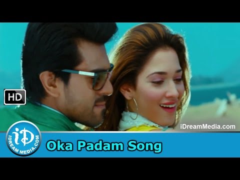 Racha Movie Songs - Oka Padam Song - Ram Charan - Tamanna Mani Sharma Songs