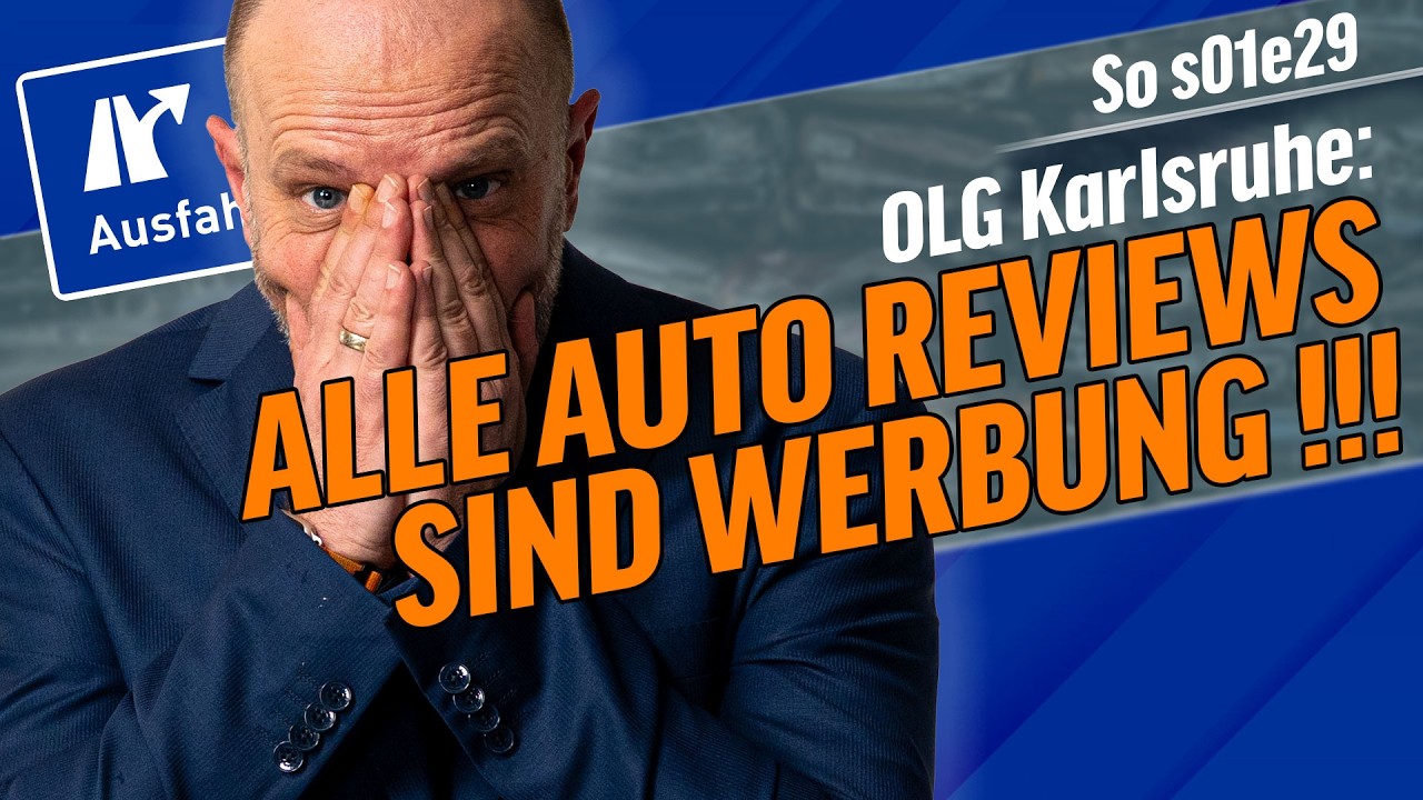 Auto-Reviews sind Werbung – immer | Ausfahrt.tv Show s01e29