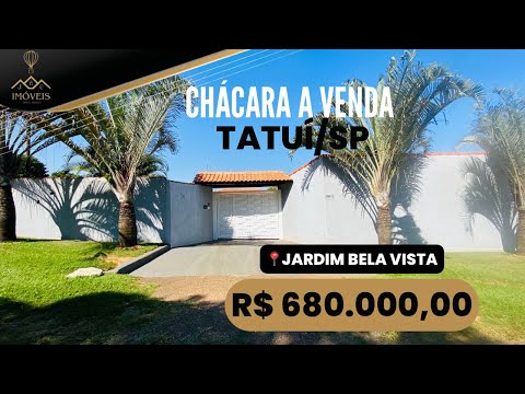 Chácara a Venda em Tatuí | R$ 680.000,00 | Com escritura #tatui #chacaraavenda #chácara