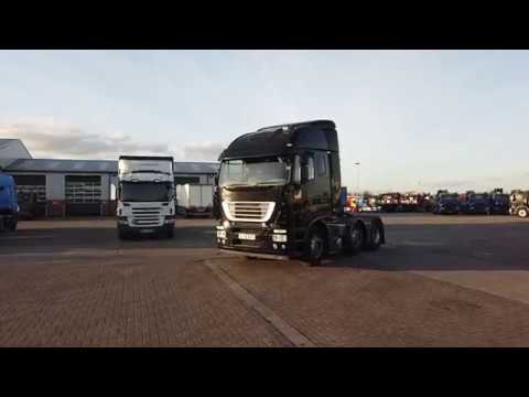 New in Stocklist For Sale - 2008 IVECO STRALIS ACTIVE SPACE 560 EURO 5 6 X 2 TRACTOR UNIT - AU08 AYF