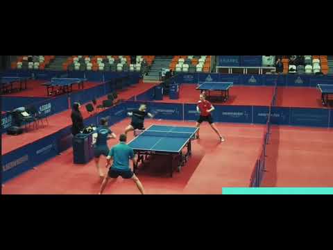 Crazy backhand power by Vladimir Petkov