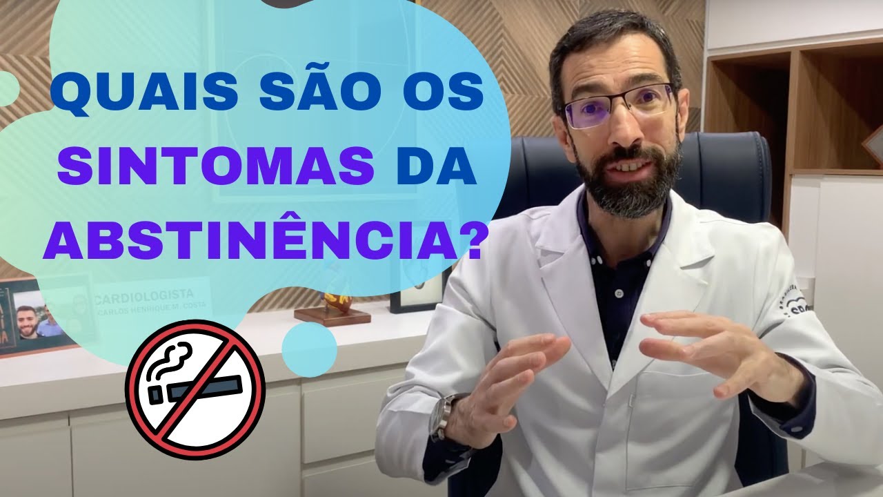 Tentando PARAR DE FUMAR - QUANDO TOMAR REMÉDIO? QUAIS SÃO OS SINTOMAS DA ABSTINÊNCIA?