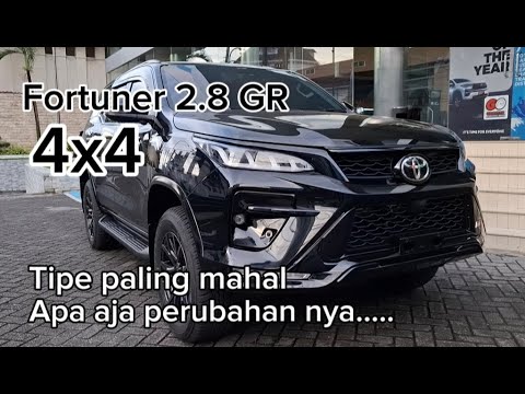 Toyota Fortuner VRZ 2.8 GR 4x4 AT Diesel TSS Facelift | Black | 2024 | Exterior - Interior