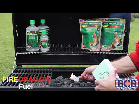 Grilling with FireDragon Solid Firelighter