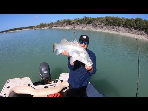 Ocean Addict Ep6 - Saltwater Barramundi, Mangrove Jack action - in back creeks of Broome