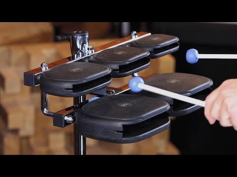 MEINL Percussion Synthetic Temple Block Set TMSTB