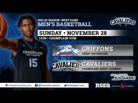 2021.11.28 - Men's Basketball vs Outaouais