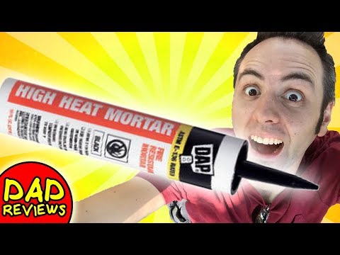FIRE CAULKING | Dap Mortar Caulk Installation & Review