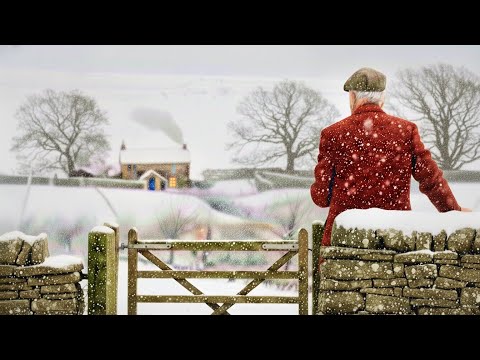 Heavy Snow in the Most Stunning English Countryside | Winter Walk 4K