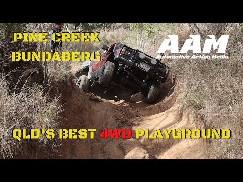 Pine Creek Bundaberg - Offroad Action! QLD's Best 4wd Playground