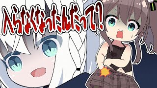 まつりちゃんビジュアル系ヒモバンドに全てを貢いでしまうwww #ホロライブ手描き #hololive #白上フブキ #夏色まつり