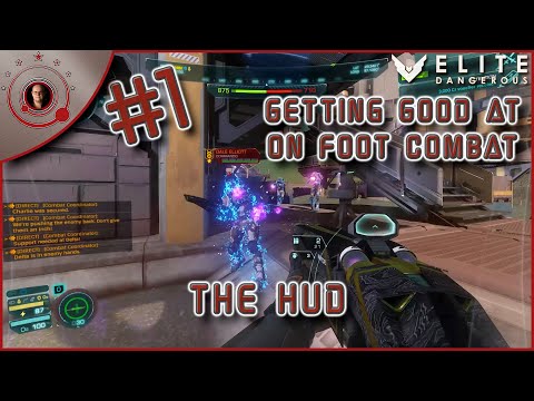 Getting Good at On Foot Combat in Elite Dangerous Odyssey: Part 1: The HUD