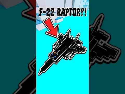 I Built the F-22 RAPTOR in Roblox Build a Plane... and it’s ABSOLUTELY INSANE! 😱✈️