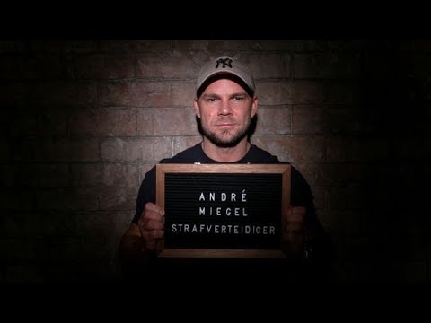 "Ich hab noch nie einen Mörder gefragt, ob er's war" - André Miegel Strafverteidiger der Bösen?