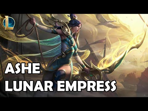 Lunar Empress Ashe Skin Spotlight from League of Legends