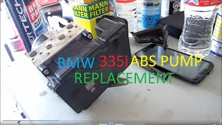 E90 BMW 335i ABS Pump Replacement DIY and Calibration