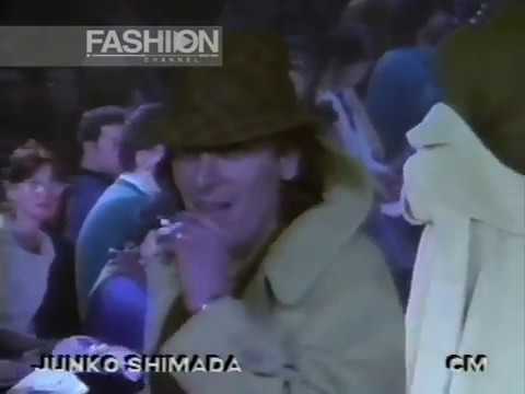 "Junko Shimada" Autumn Winter 1989 1990 Paris pret a porter women by Canale Moda