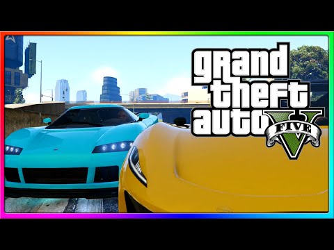 GTA 5 Online - How to Cheat! (GTA 5 Funny Moments and Custom Races!) Video