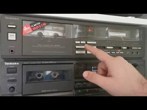 Technics RS-M233X - Overview & Functionality - DBX & DBX disc, Rec test: TDK SA & Play test: TDK MA