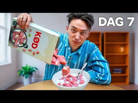 Jeg spiser kun KØD i 7 dage
