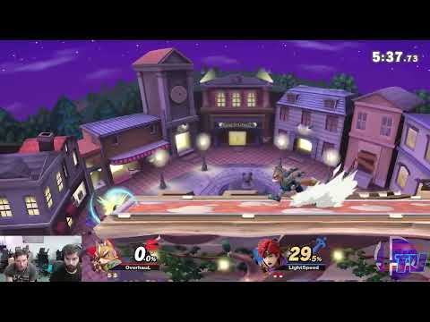 Shark Tank  #64 Losers Round 1  - LightSpeed (Roy) Vs. OverhauL (Fox) - SSBU Tournament