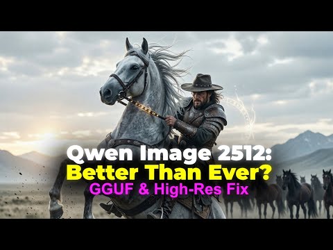 Qwen Image 2512 is Better Than Before! | ComfyUI Tutorial | GGUF & HighRes Fix
