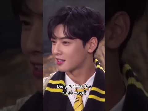 Cha eun woo talks about his ex girlfriend