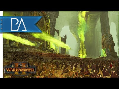 Battle of the Warp - Stone Caverns - Total War: Warhammer 2 Gameplay