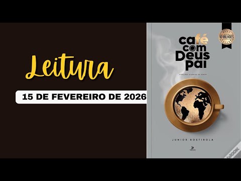 Reading: COFFEE WITH GOD THE FATHER | 02/15/26 Theme: Building cathedrals.