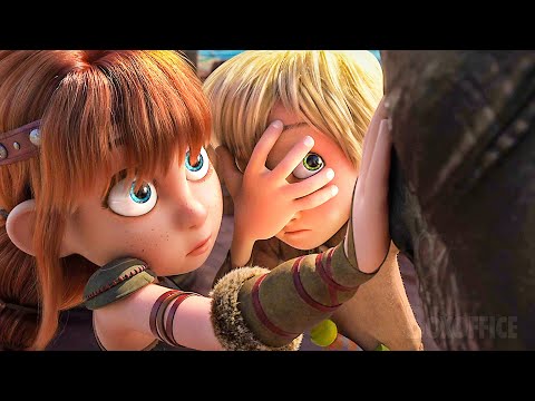 ALL the CUTEST Moments from How to Train Your Dragon 1 + 2 + 3 💗 ⚡ 4K
