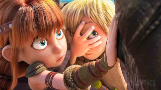Download lagu ALL the CUTEST Moments from How to Train Your Dragon 1   2   3 💗 ⚡ 4K mp3