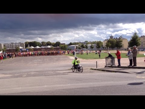 Emeric Martin au semi-marathon d'Argentan