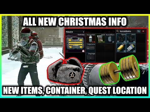 Christmas Patch All Info -Prevent Frostbite, New Container, Quest Locations, etc. + New Promo & Gift