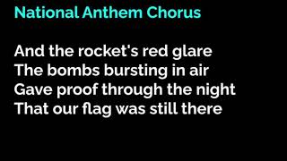 Star-Spangled Banner Vocals Only