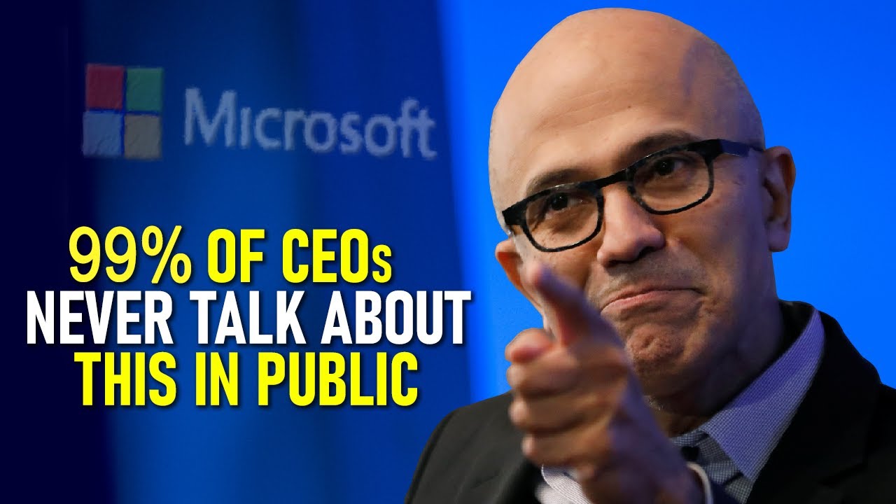Satya Nadella Leaves the Audience SPEECHLESS | Microsoft CEO of Indian Origin | Motivational Video