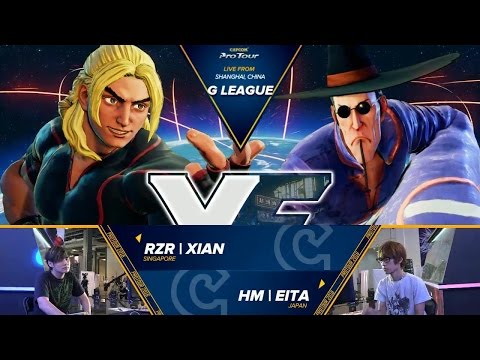 SFV: HM | Eita vs RZR | Xian - G-League 2016 Top 8 - CPT 2016