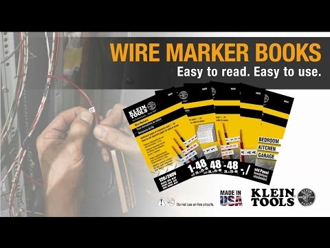 Wire Marker Books