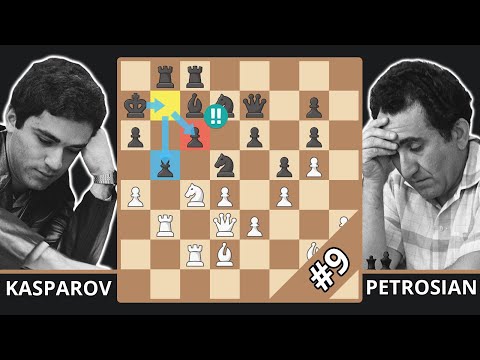 Petrosian's King March Staggers Kasparov - Best Of The 1980s - Kasparov vs. Petrosian, 1981