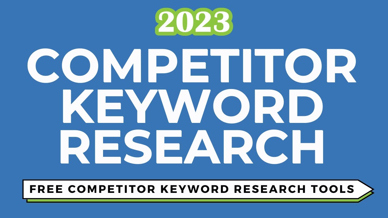 Competitor Keyword Research 2023 Using Moz, ChatGPT, SpyFu & Google Keyword Planner