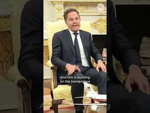 President Trump announces weapons deal with NATO to help Ukraine #Shorts