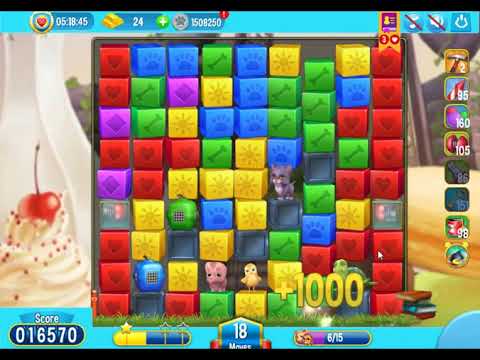 Pet Rescue Saga Level 3175 - NO BOOSTERS | SKILLGAMING ✔️