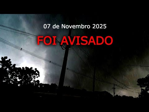 ACONTECEU DE NOVO! - O Tornado de Rio Bonito do Iguaçu