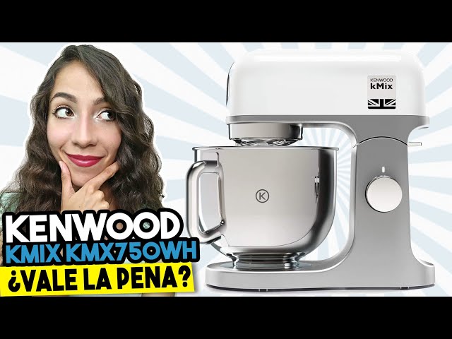 Vídeo relacionado con Kenwood kMix KMX750WH - Robot de Cocina Multifunción, 1000 W, Bol Metálico de 5 L con Asa, Gancho para Amasar, Varillas, Mezclado K, Acero Inoxidable, 6 Velocidades, Color Blanco