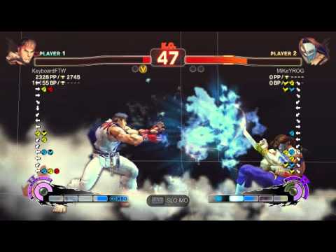SSF4 - KeyboardFTW (Ryu) vs MiKeYROG (Vega)