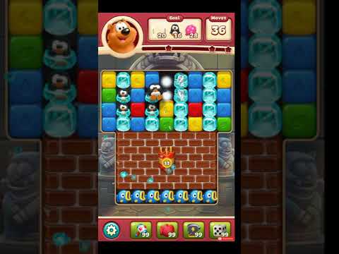 Toon Blast Level 2841 NO BOOSTERS - A S GAMING ✔