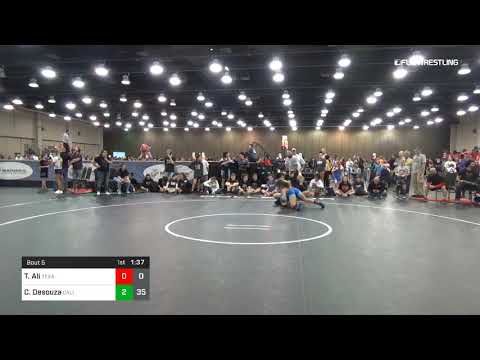 138 Lbs Rr Rnd 2 Tamera Ali Texas C Vs Chloe Desouza California Blue