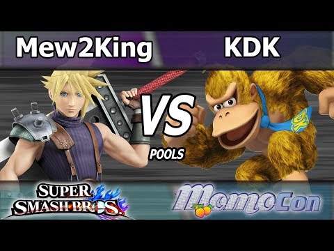 FOX MVG|Mew2King (Cloud) vs. KDK (Donkey Kong) - Wii U Pools - Momocon 2017